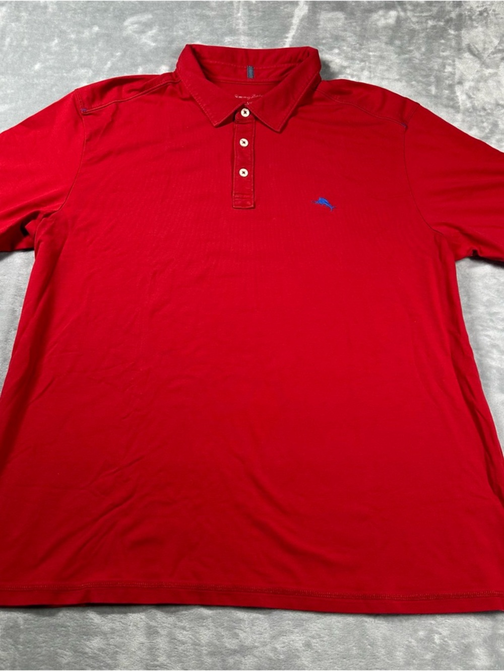 Tommy Bahama IslandZone Red Polo XXL Marlin 37.5   N015